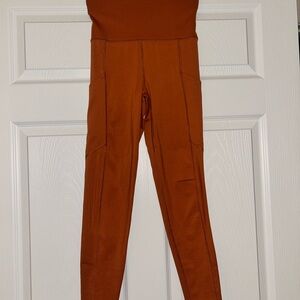 American Eagle Outfitters Rust Leggings w/ Pockets